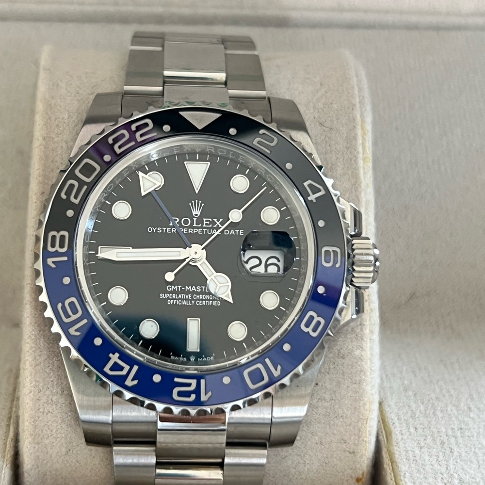 Rolex 1:1 GMT 12670 BLNR Oyster Bracelet Watch